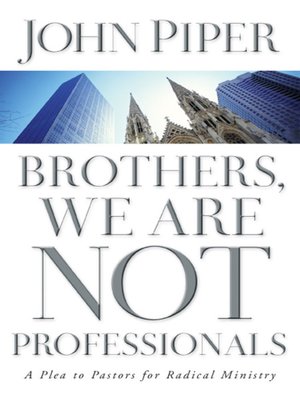 cover image of Brothers, We Are Not Professionals
